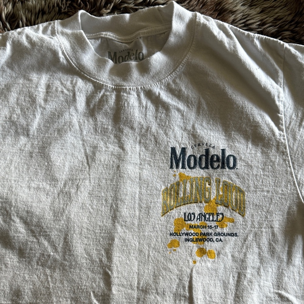 Rolling Loud Los Angeles / Modelo limited edition collectible Tee shirt